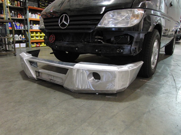 Mercedes Van Aluminum Bumpers