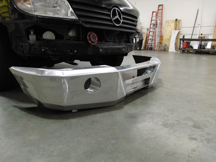 Mercedes Van Aluminum Bumpers