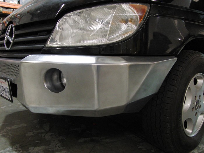 Mercedes Van Aluminum Bumpers