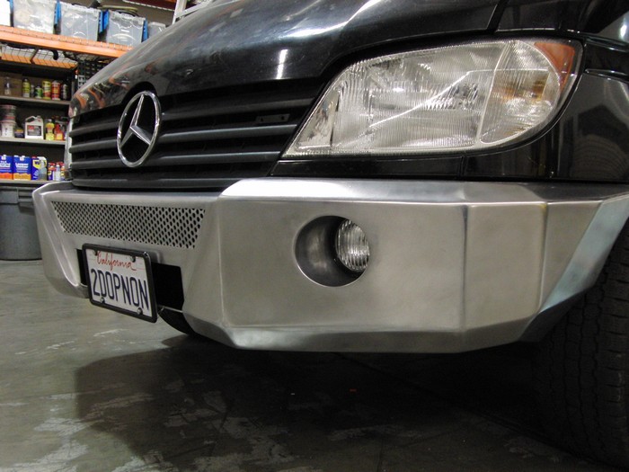 Mercedes Van Aluminum Bumpers