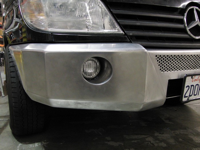 Mercedes Van Aluminum Bumpers