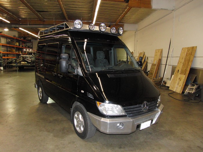 Mercedes Van Aluminum Bumpers