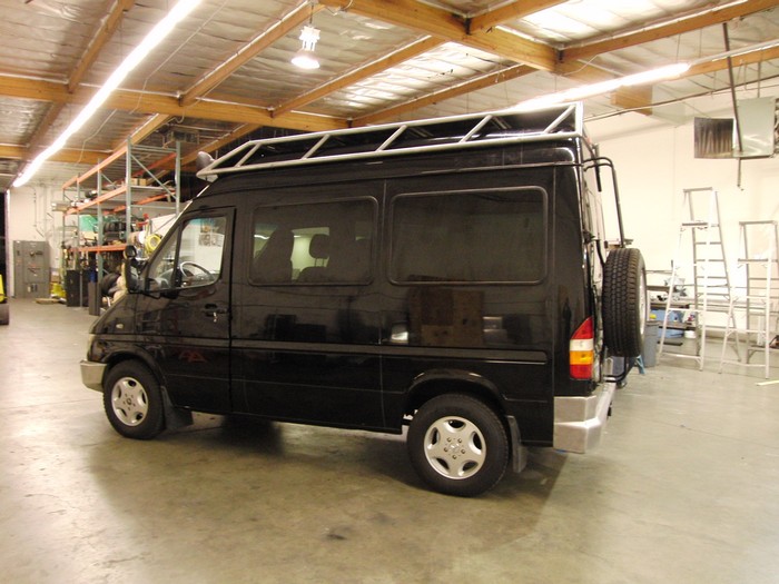 Mercedes Van Aluminum Bumpers