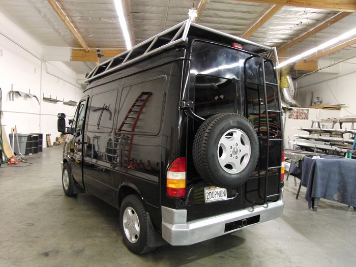 Mercedes Van Aluminum Bumpers