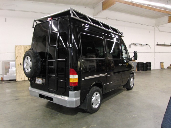 Mercedes Van Aluminum Bumpers