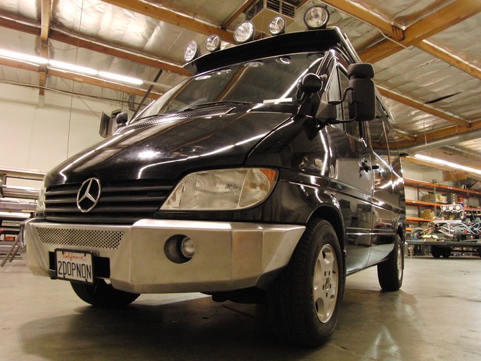 Mercedes Van Aluminum Bumpers