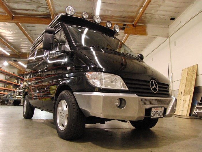 Mercedes Van Aluminum Bumpers