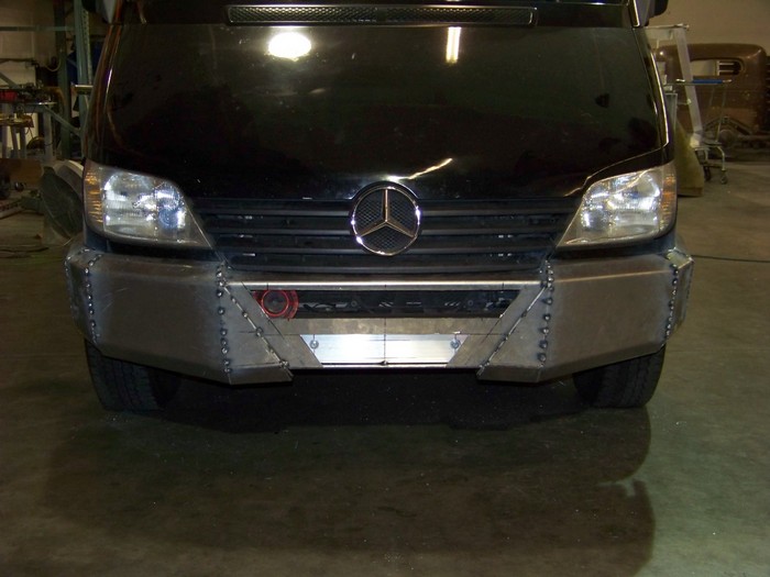 Mercedes Van Aluminum Bumpers