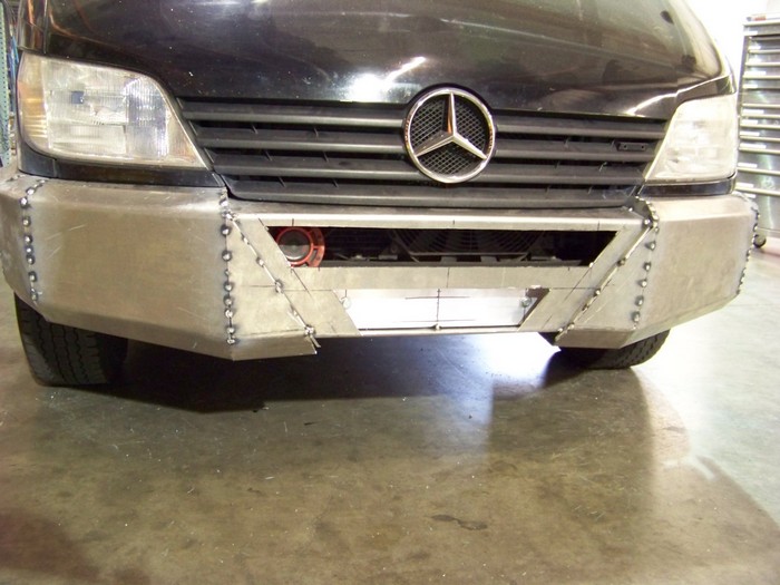Mercedes Van Aluminum Bumpers