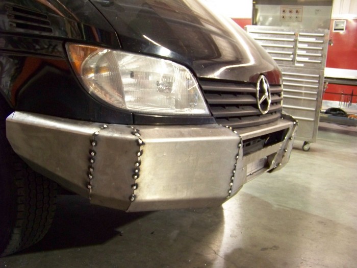 Mercedes Van Aluminum Bumpers