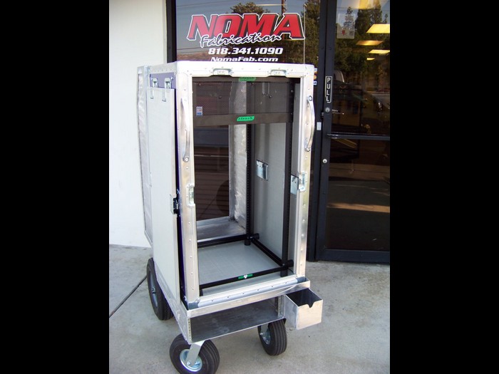 Aluminum Camera Box Cart