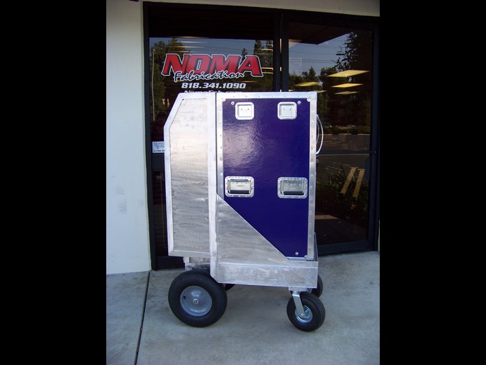 Aluminum Camera Box Cart