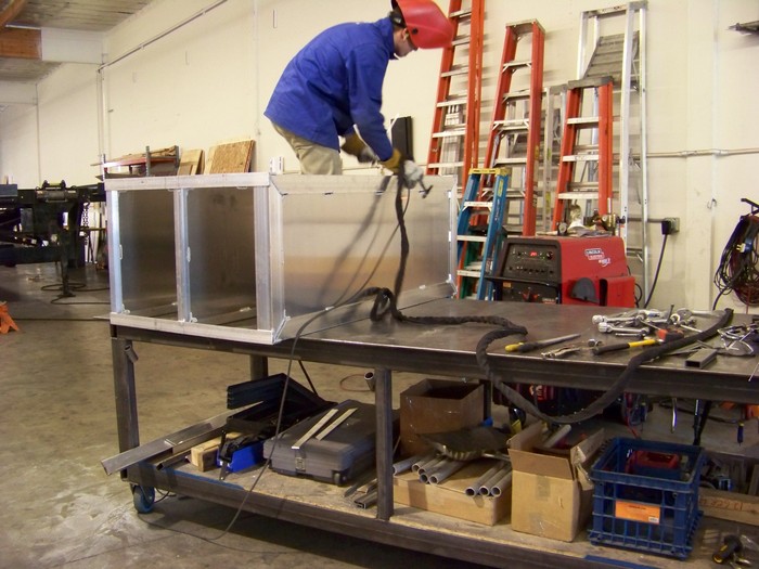 Aluminum Craft Service Carts