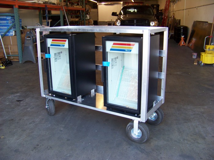 Aluminum Craft Service Carts