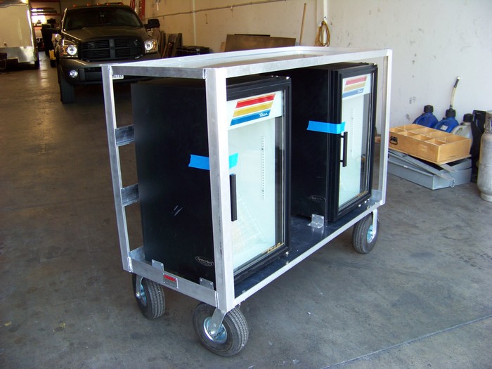 Aluminum Craft Service Carts