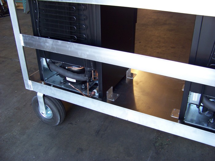 Aluminum Craft Service Carts