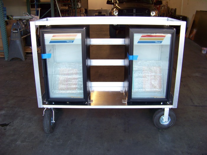 Aluminum Craft Service Carts