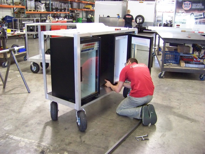 Aluminum Craft Service Carts