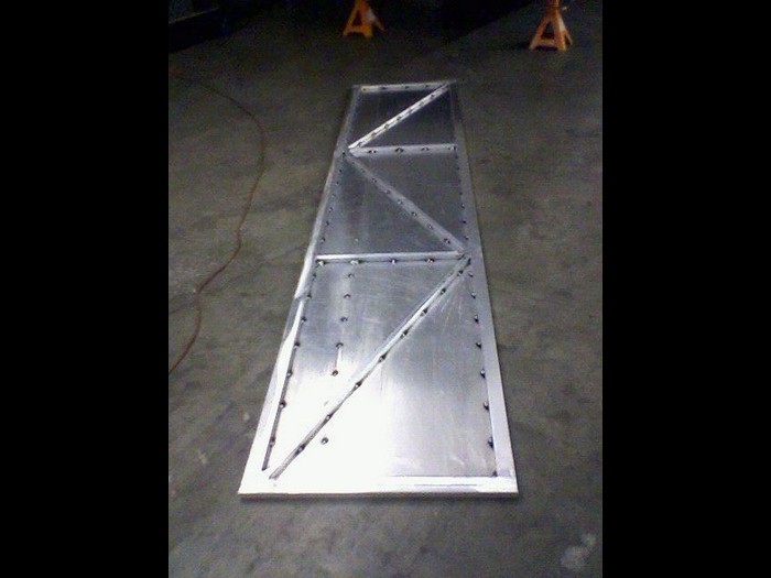 Aluminum Dolly Track Box