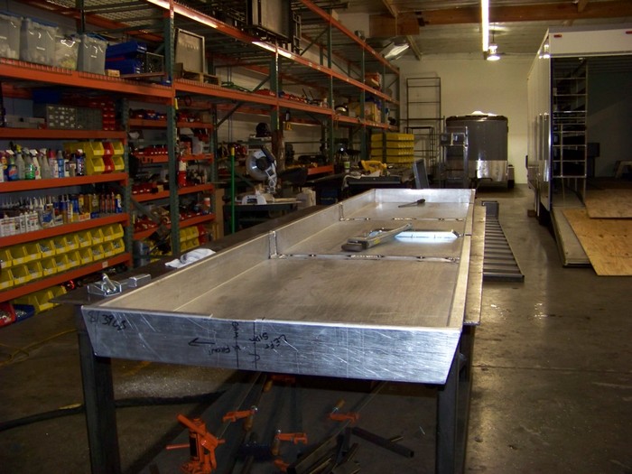 Aluminum Dolly Track Box