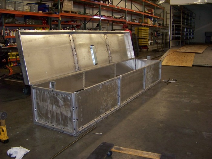 Aluminum Dolly Track Box