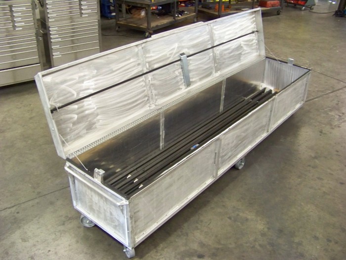 Aluminum Dolly Track Box