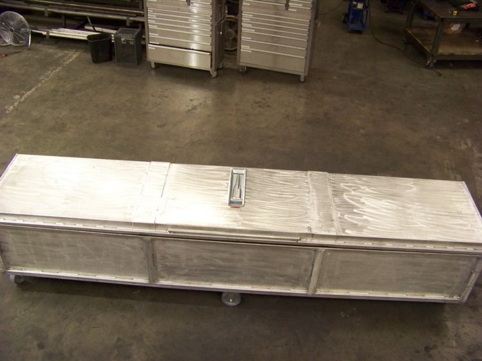 Aluminum Dolly Track Box