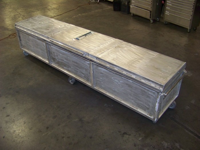 Aluminum Dolly Track Box