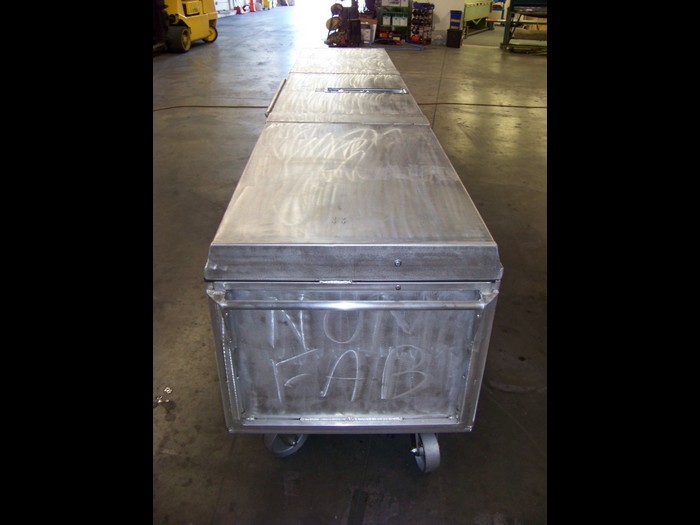 Aluminum Dolly Track Box