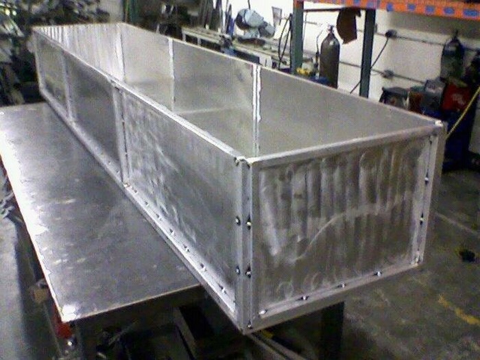 Aluminum Dolly Track Box