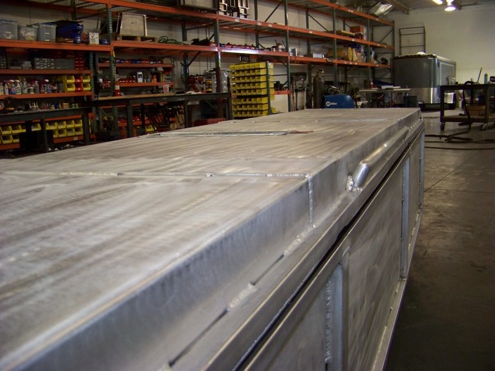 Aluminum Dolly Track Box