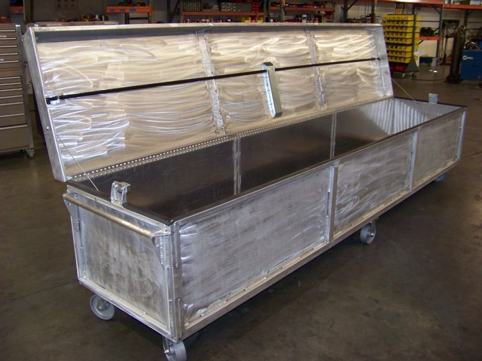 Aluminum Dolly Track Box