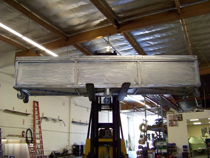 Aluminum Dolly Track Box