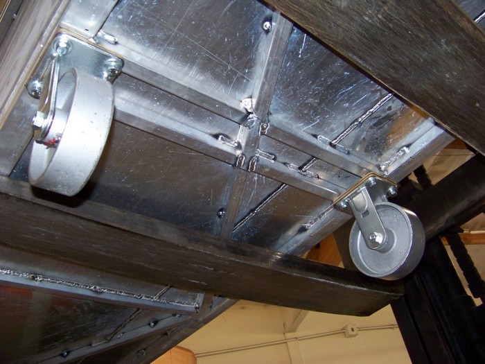 Aluminum Dolly Track Box