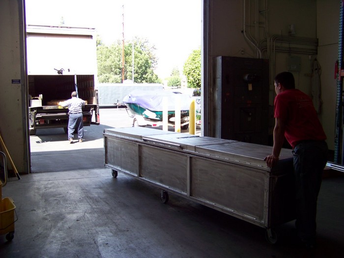 Aluminum Dolly Track Box