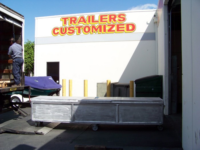 Aluminum Dolly Track Box