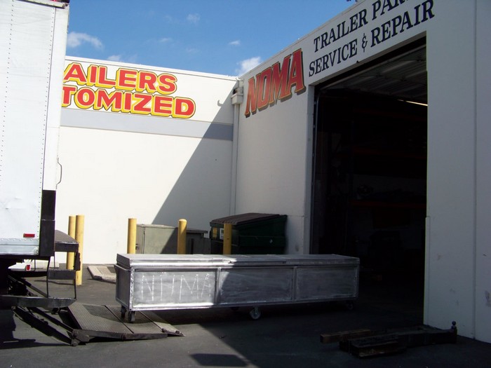 Aluminum Dolly Track Box