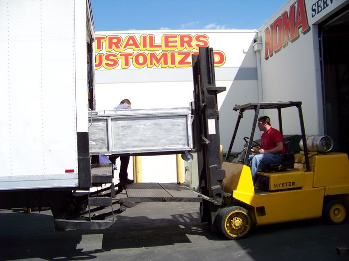 Aluminum Dolly Track Box