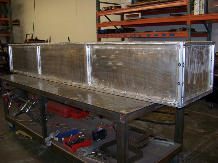 Aluminum Dolly Track Box