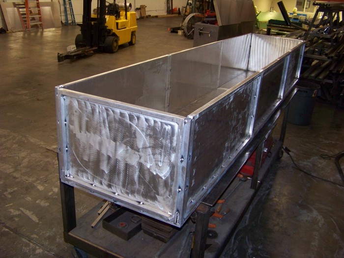 Aluminum Dolly Track Box