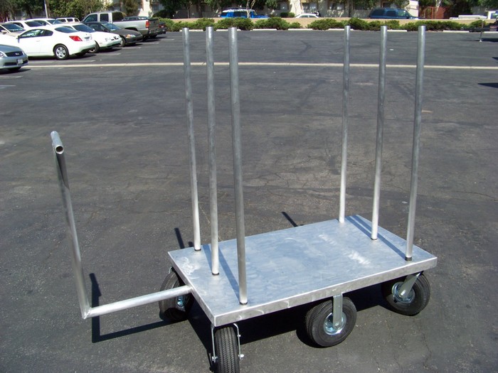 Aluminum Layout Board Cart