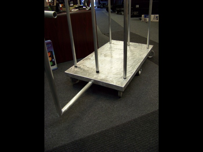 Aluminum Layout Board Cart