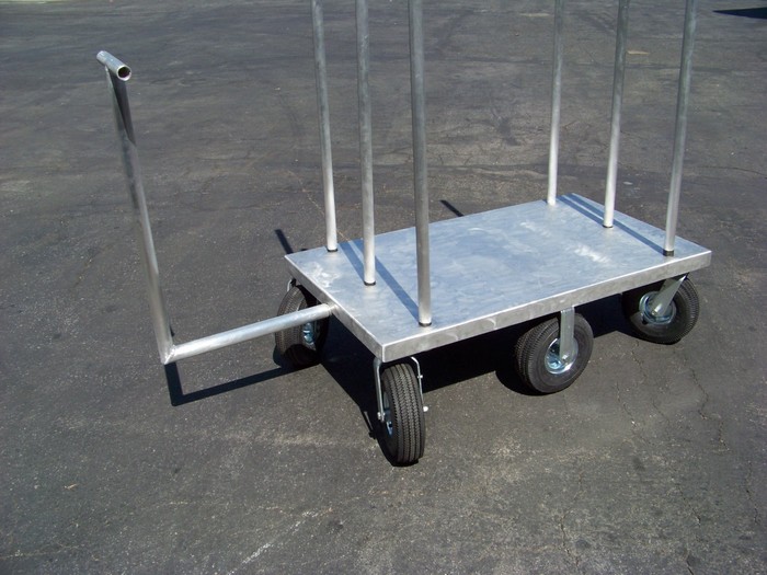 Aluminum Layout Board Cart