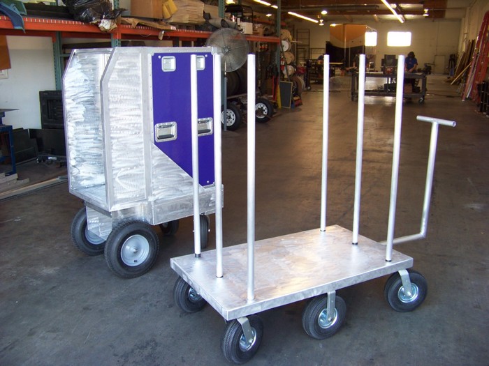 Aluminum Layout Board Cart