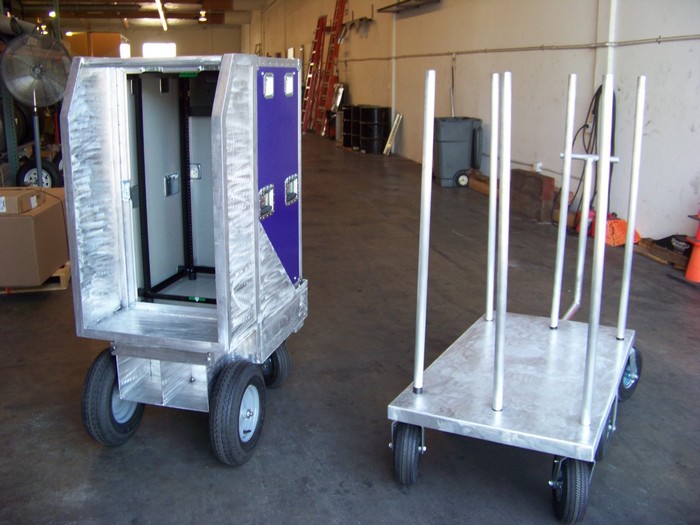 Aluminum Layout Board Cart