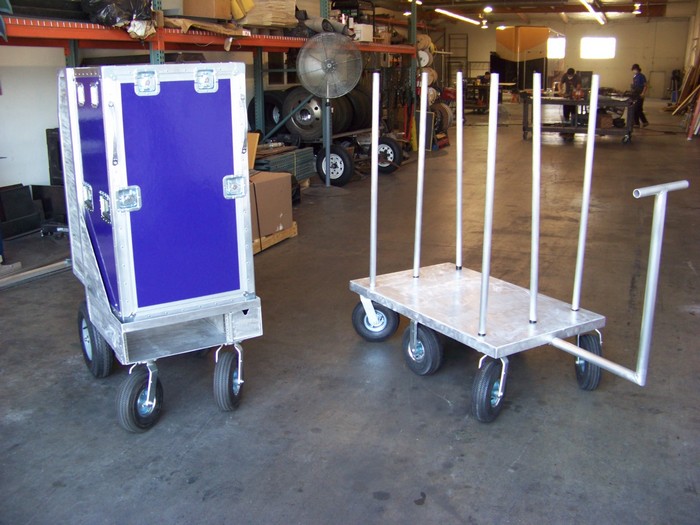 Aluminum Layout Board Cart
