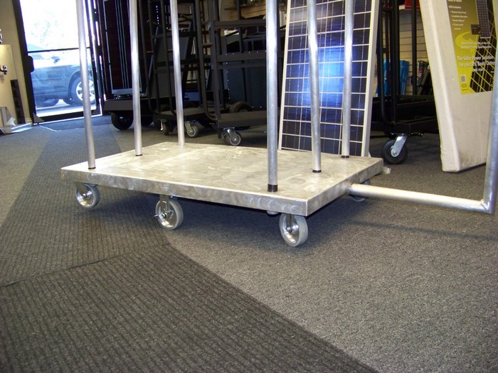 Aluminum Layout Board Cart