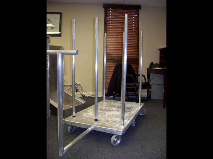 Aluminum Layout Board Cart